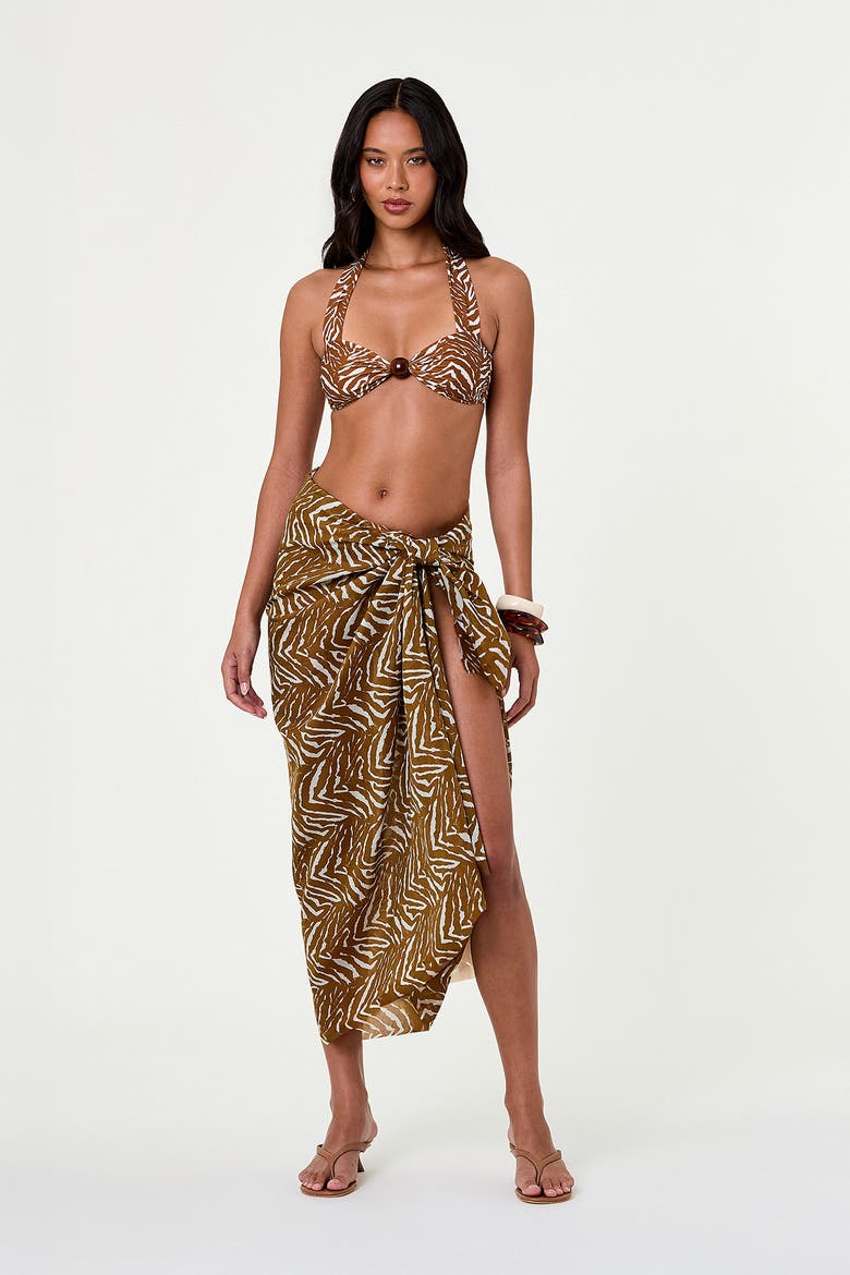Aminta Sarong, Alternate, color, Abstract Animal