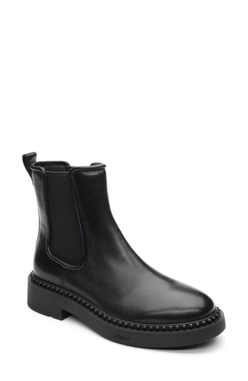 Ash Madison Ankle Boot In Black