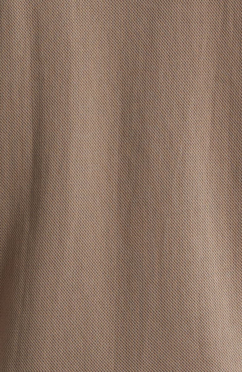 Sunspel Riviera Cotton Piqué Polo, Alternate, color, Dark Cedar