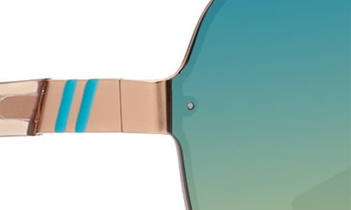 Blenders Eyewear Falcon 148mm Polarized Aviator Sunglasses In Blue