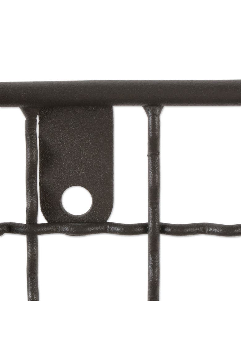 Farmhouse Metal Towel Rack, Alternate, color, Grey