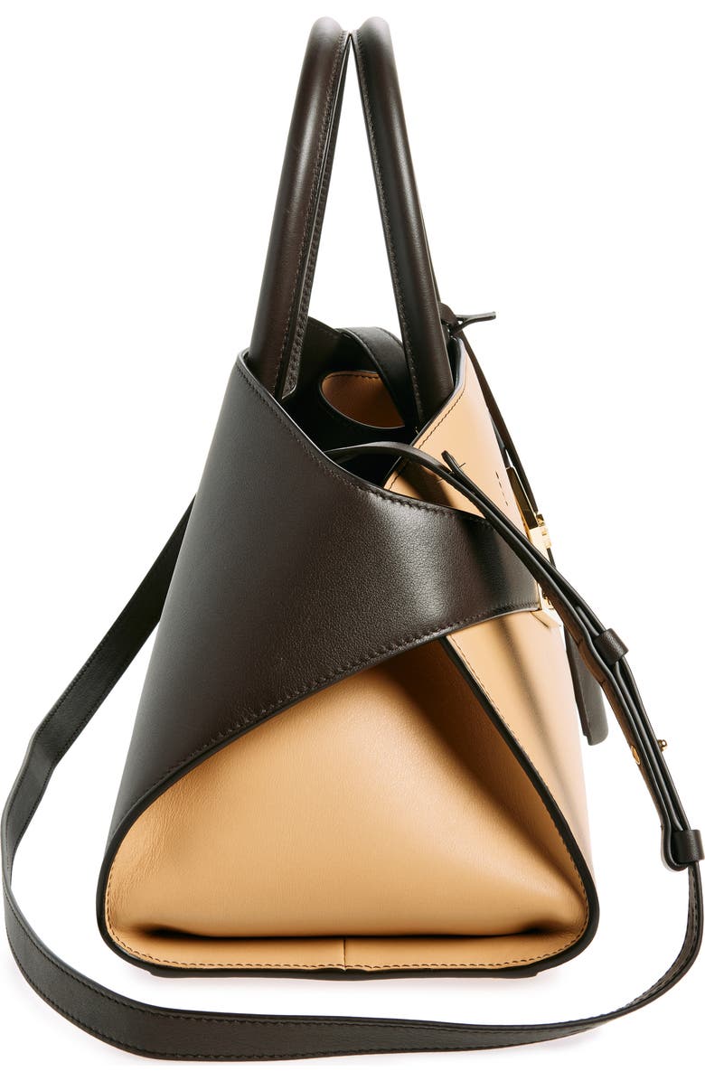FERRAGAMO Small Hug Leather Top Handle Bag, Alternate, color,
