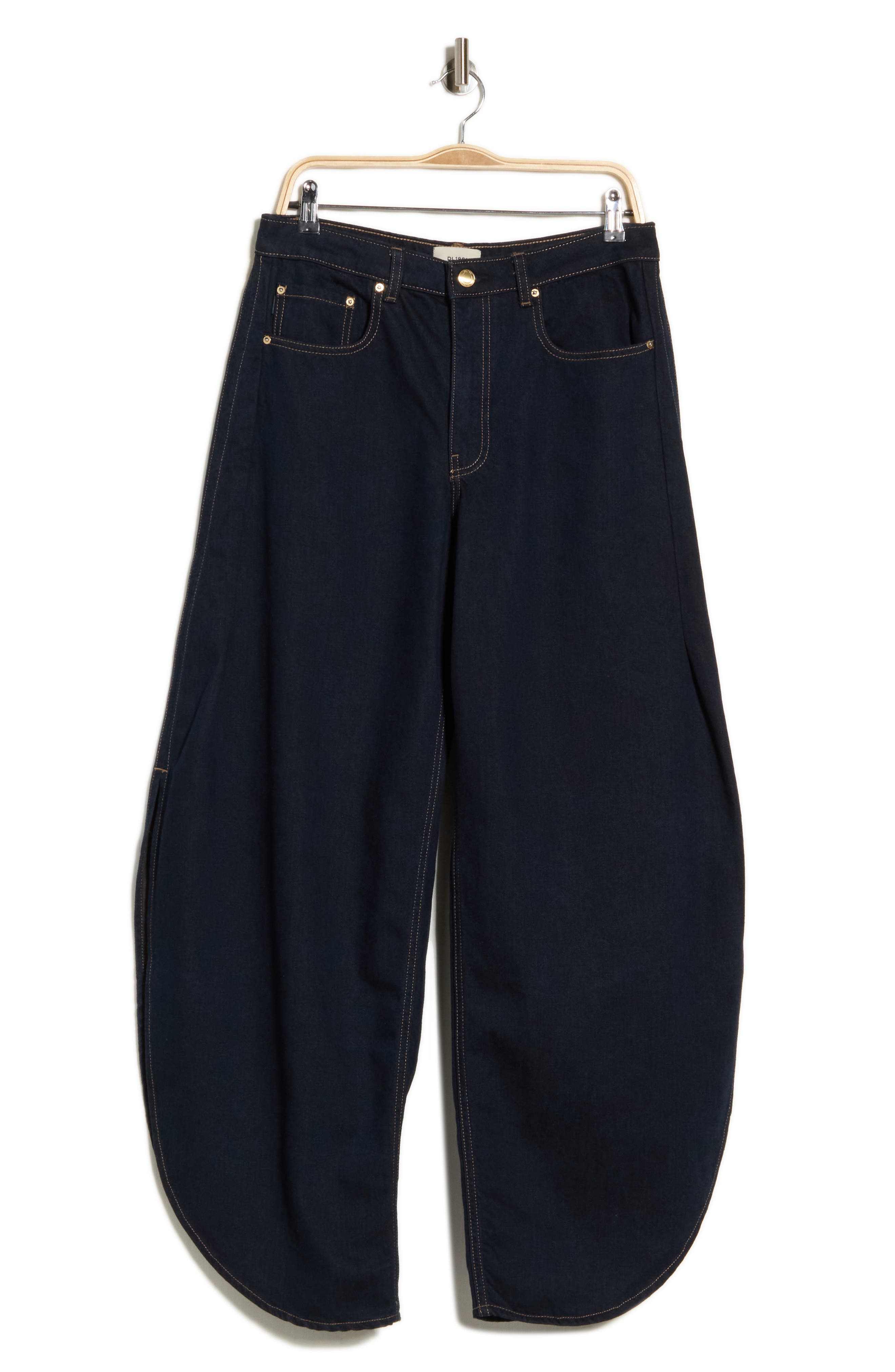 Rori High Waist Curved Wide Leg Jeans