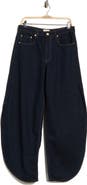 DL1961 Rori High Waist Curved Wide Leg Jeans
