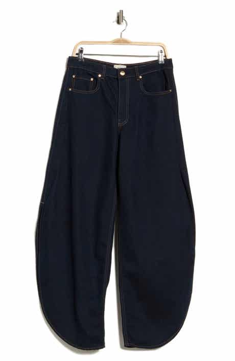 Rori High Waist Curved Wide Leg Jeans