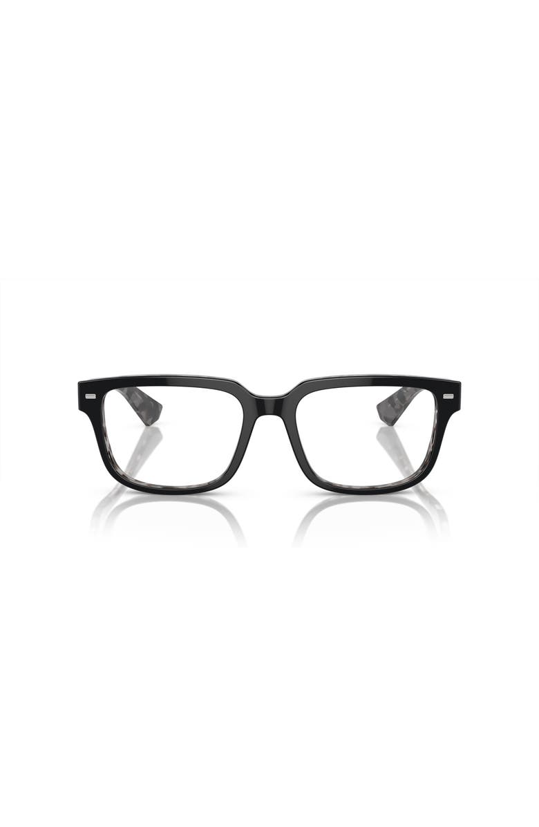 Dolce&Gabbana 54mm Square optical glasses, Alternate, color, Black