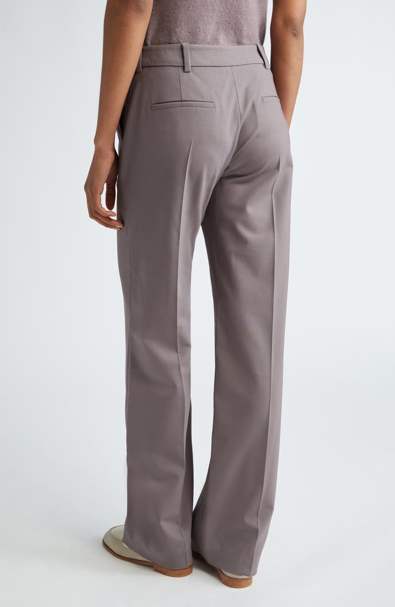 Eleventy Straight Leg Stretch Virgin Wool Trousers, Alternate, color,