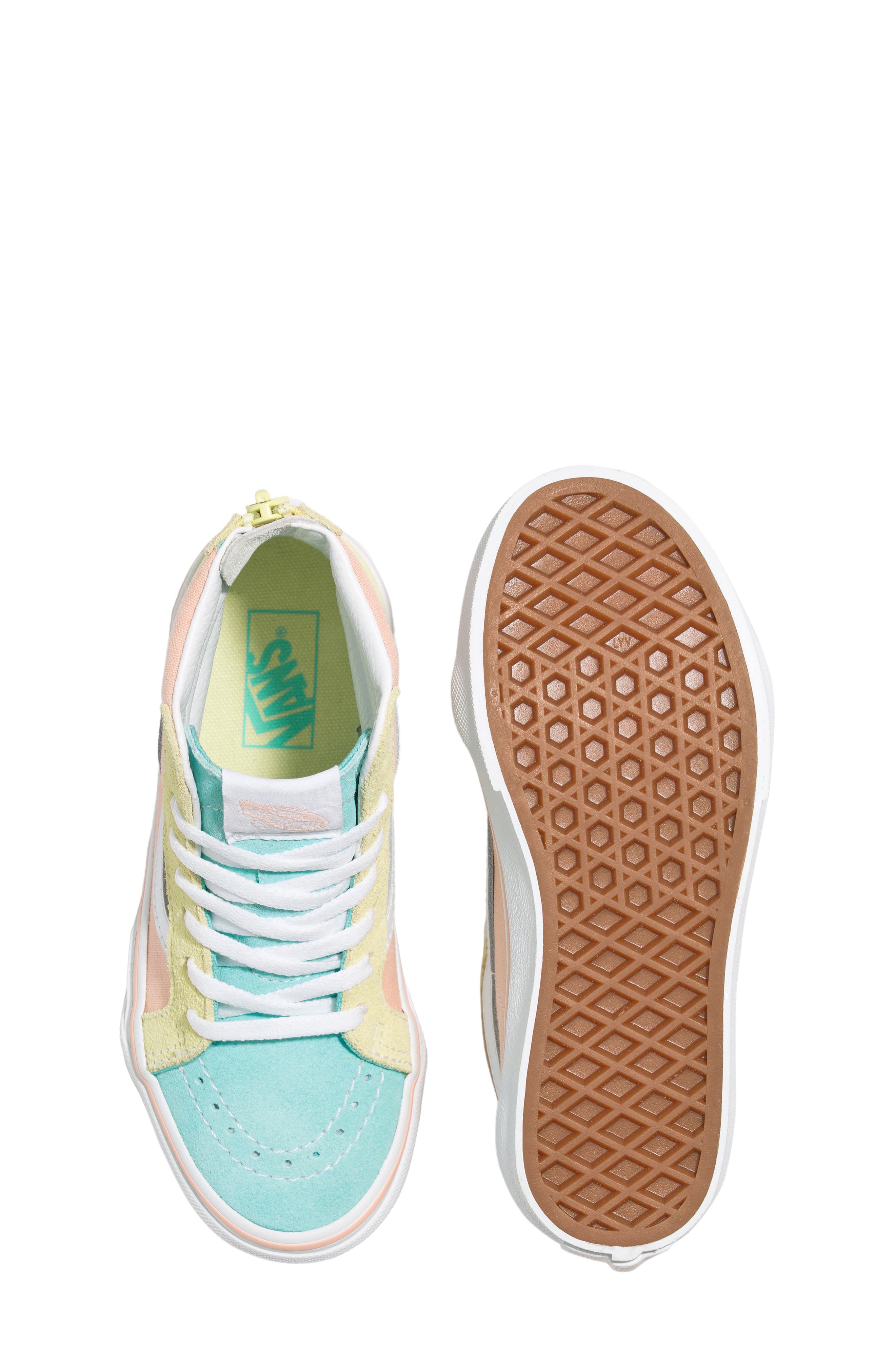 Vans Kids' Sk8-Hi Zip Sneaker, Alternate, color, 