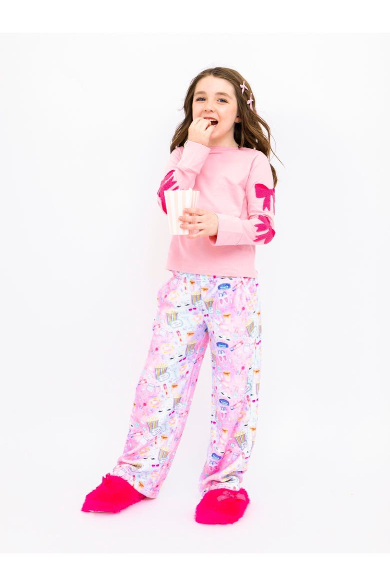 Plush Sleepover loungewear pant, Main, color, Multicolor