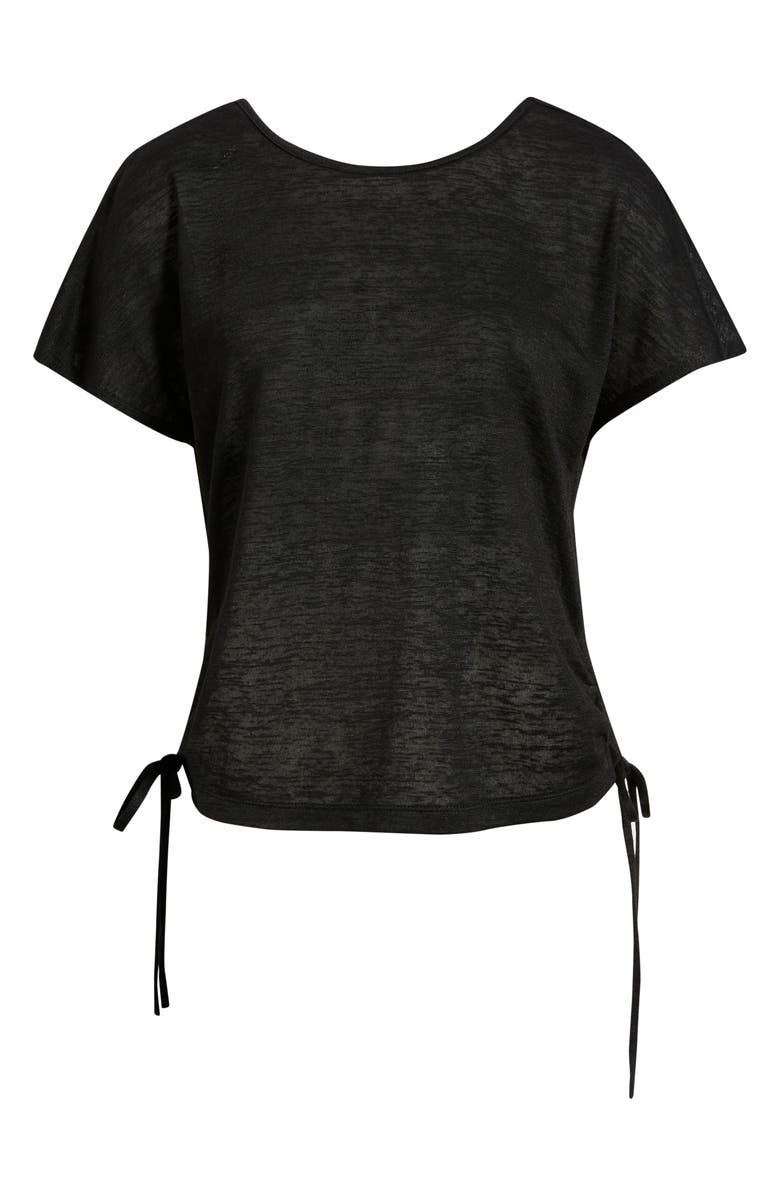 CITY BLUES Side Tie Knit Top, Alternate, color, 