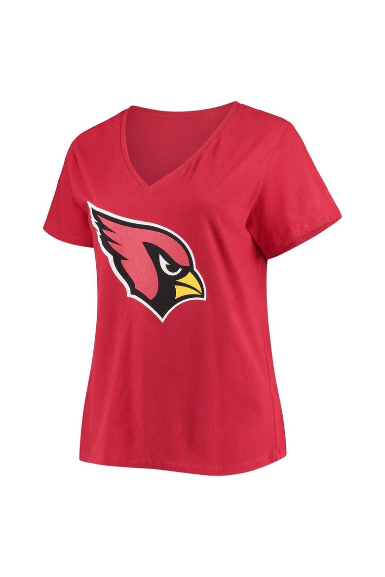Women's Fanatics Branded Kyler Murray Cardinal Arizona Cardinals Plus Size Name & Number V-Neck T-Shirt, Alternate, color, Cardinal