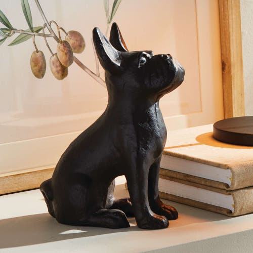 Napa Home & Garden Good Boy Dog Sculpture In Black