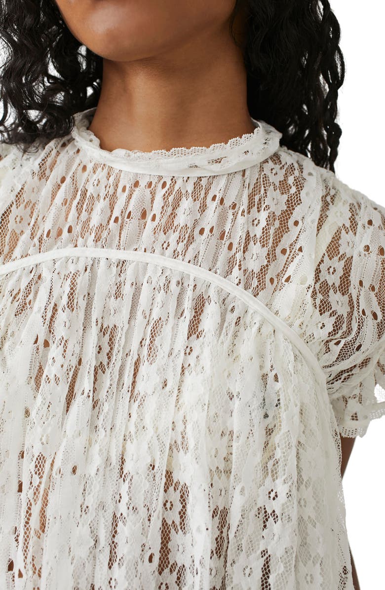 Free People Lucea Lace Top, Alternate, color, 