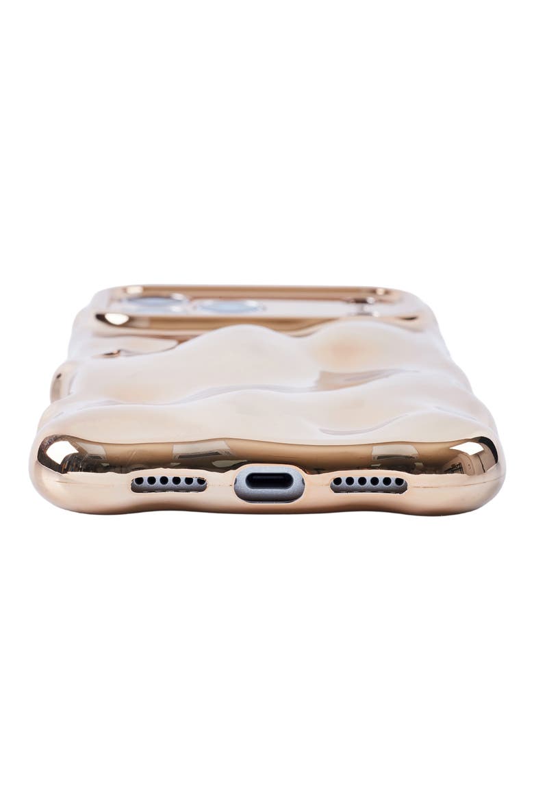 Bubbles iPhone 17 Pro Max Case, Alternate, color, GOLD
