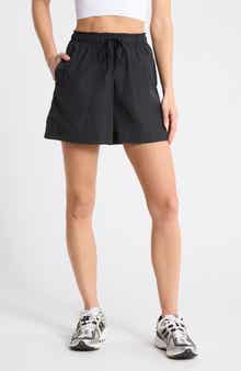 Breakaway Crinkled Long Shorts