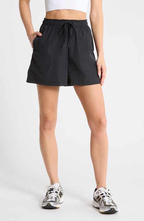 Breakaway Crinkled Long Shorts