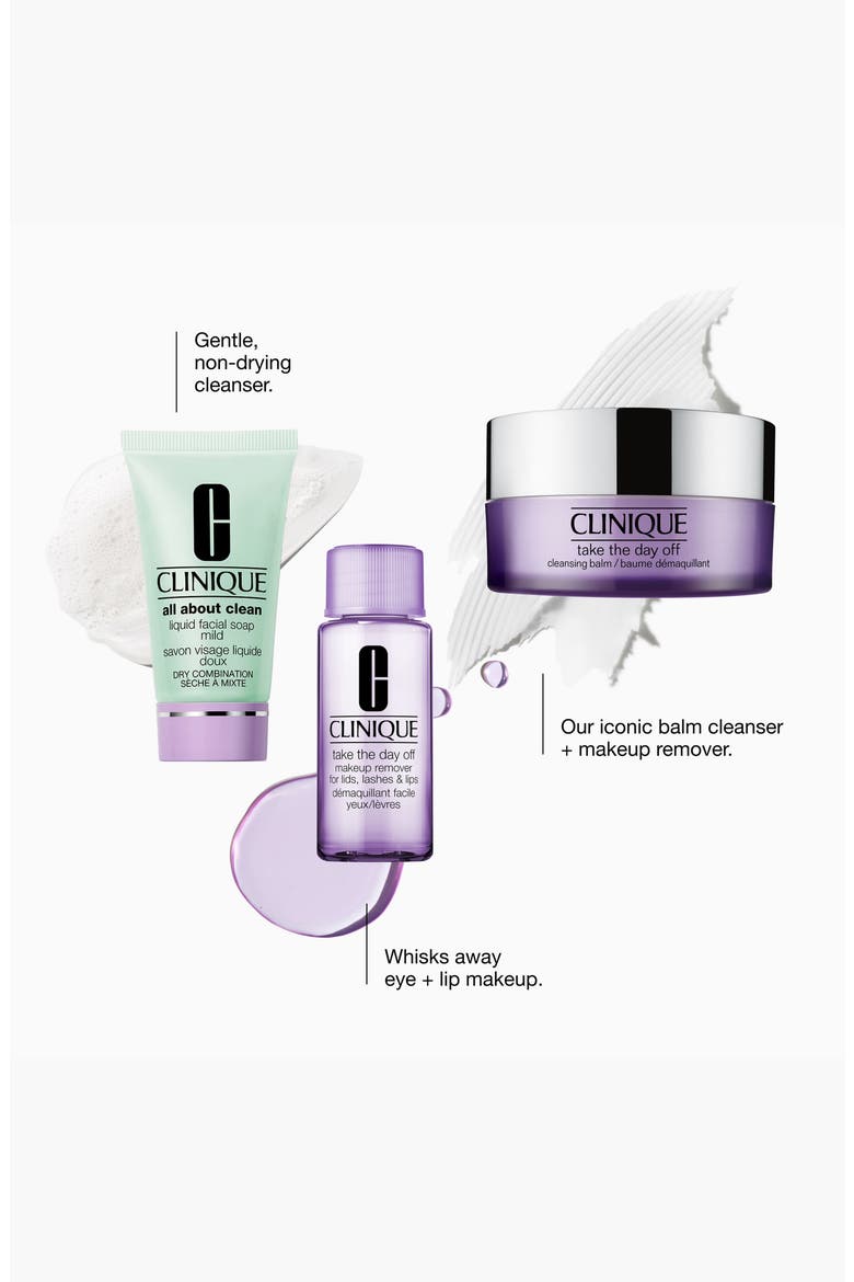 3-Piece The Cleansing Edit Take The Day Off Set, Alternate, color, NO COLOR