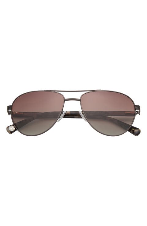 59mm Polarized Aviator Sunglasses