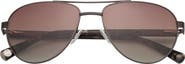 Ted Baker 59mm Polarized Aviator Sunglasses