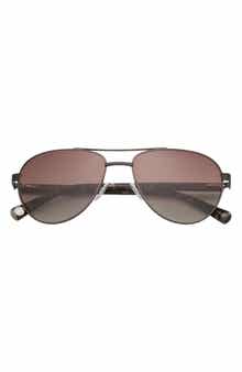Ted Baker 59mm Polarized Aviator Sunglasses