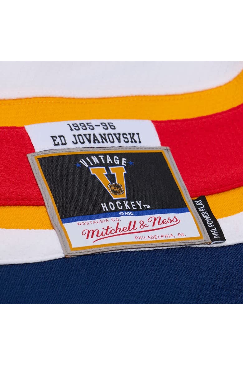 Men's Mitchell & Ness Ed Jovanovski White Florida Panthers 1996 Power Play Jersey, Alternate, color, White