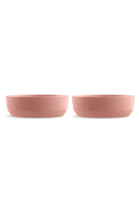 Three-Piece Medium Bevel Bowls & Slip Mat Set