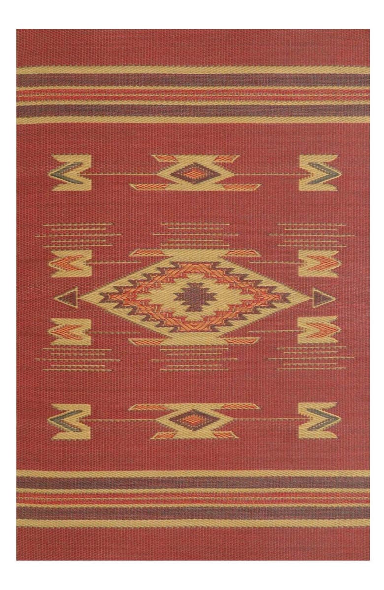 Mad Mats Navajo Dark Red, Main, color, Dark Red