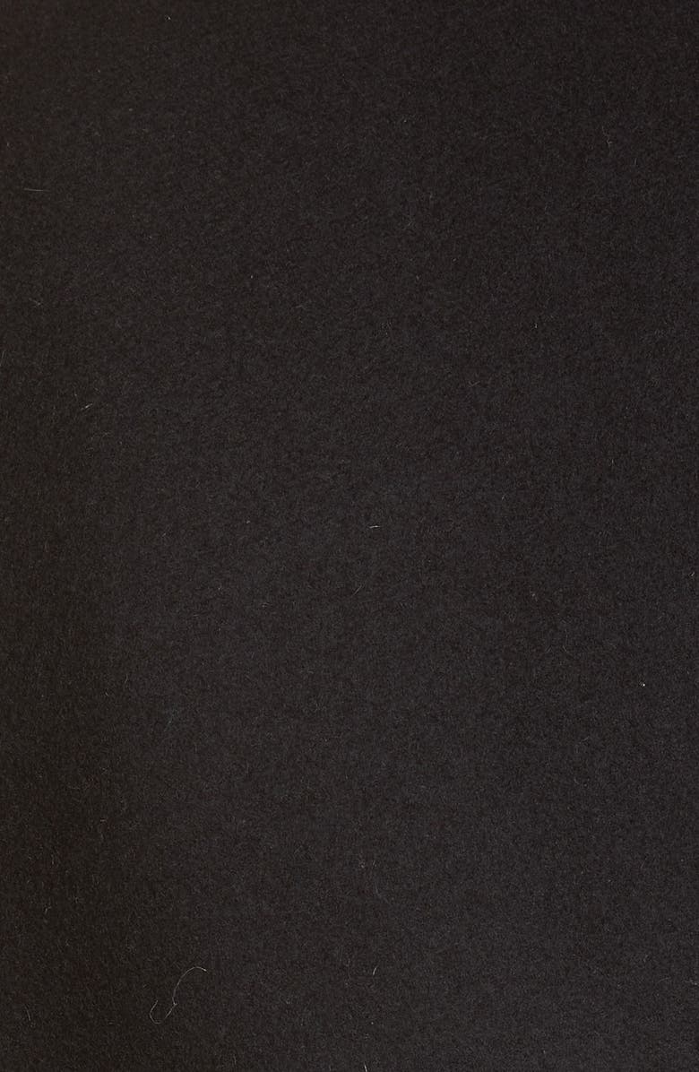 Balmain Double Breasted Wool Blend Peacoat, Alternate, color, 