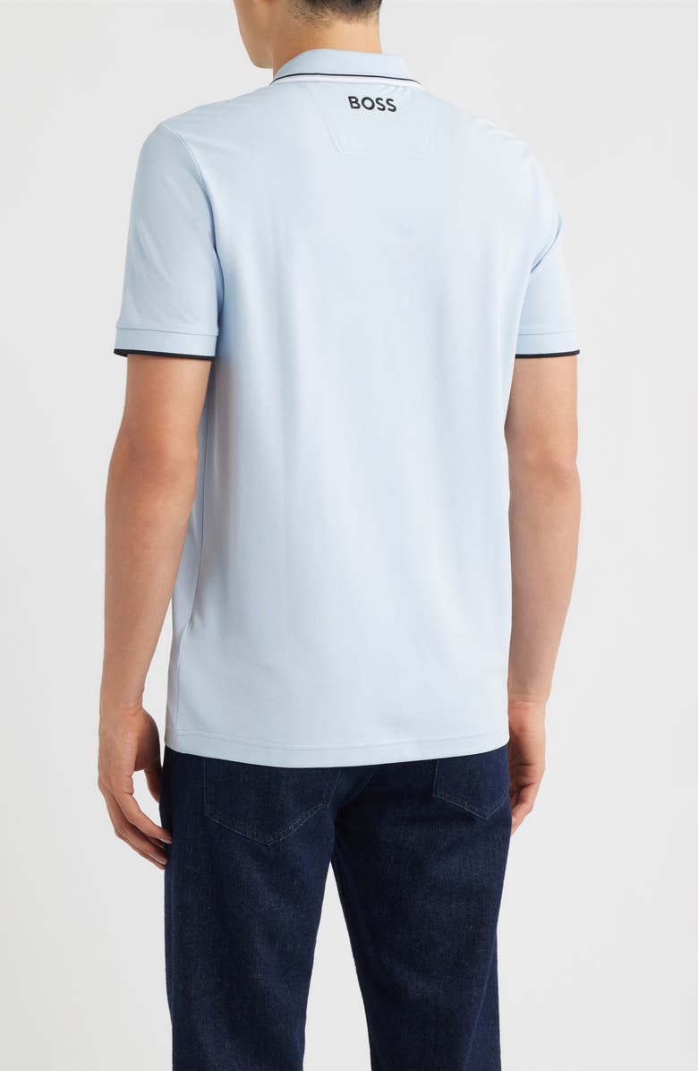 BOSS Paddy Pro Performance Polo, Alternate, color, Open Blue