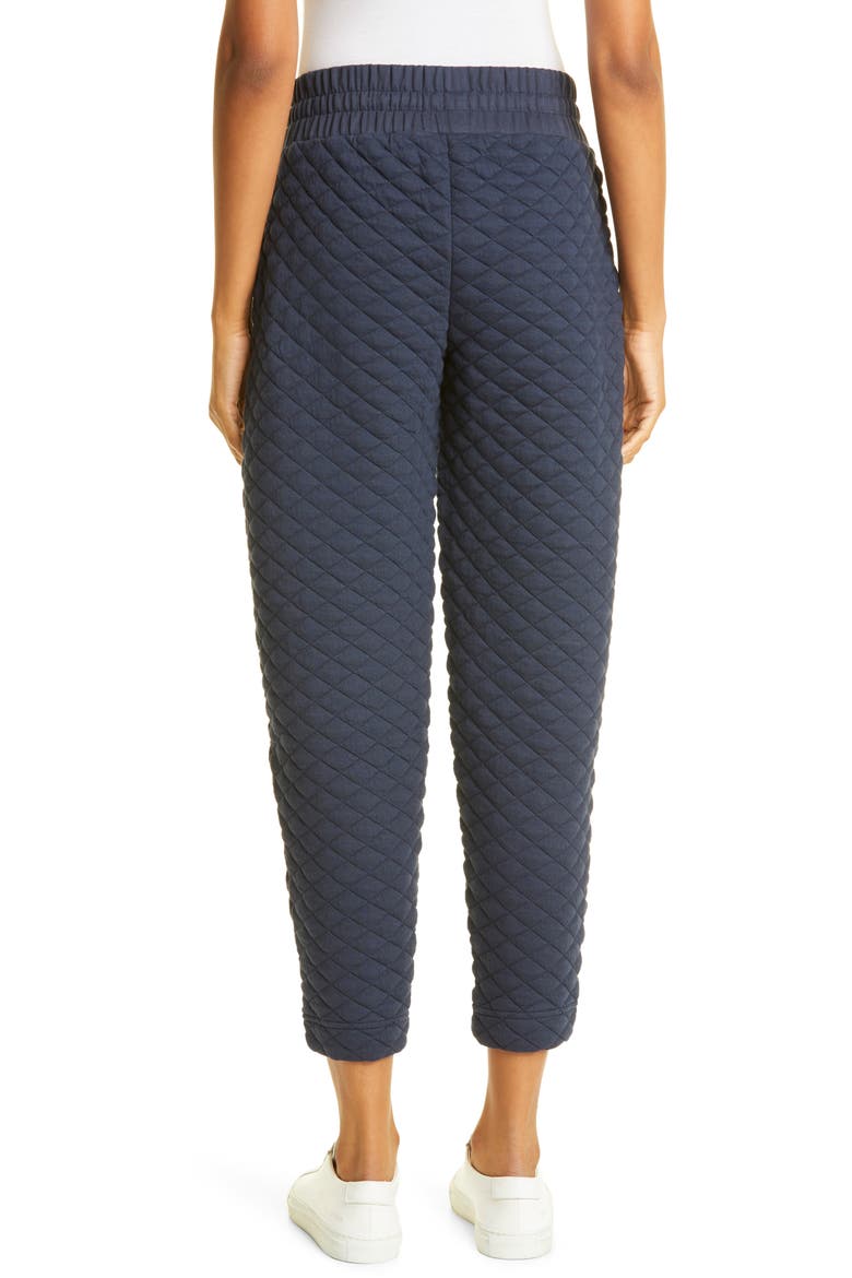 Lizzbel Quilted Joggers, Alternate, color, MIDNIGHT