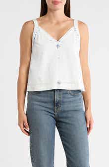 Splendid Ultra Bleached Denim Tank