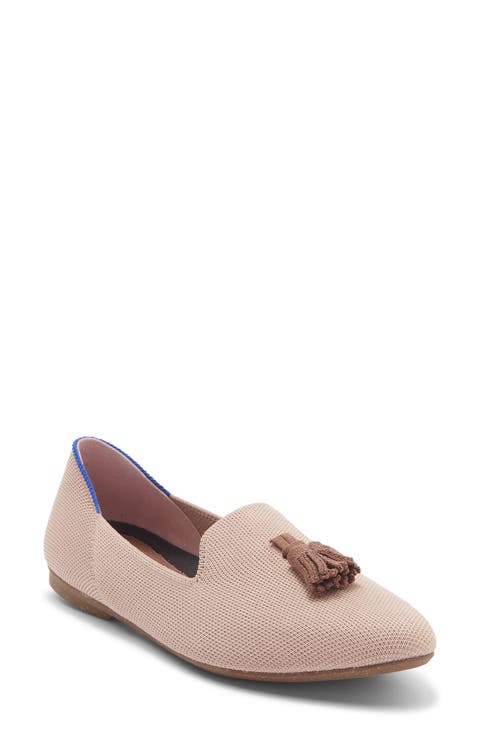 Almond Toe Tassel Flat