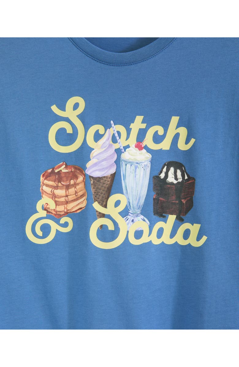 Scotch & Soda Kids' Cotton Jersey Graphic T-Shirt, Alternate, color, Riviera