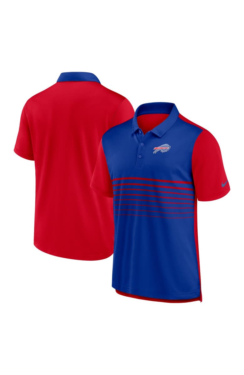Nike Men's Nike Red/Royal Buffalo Bills Fashion Performance Polo, Alternate, color, Red