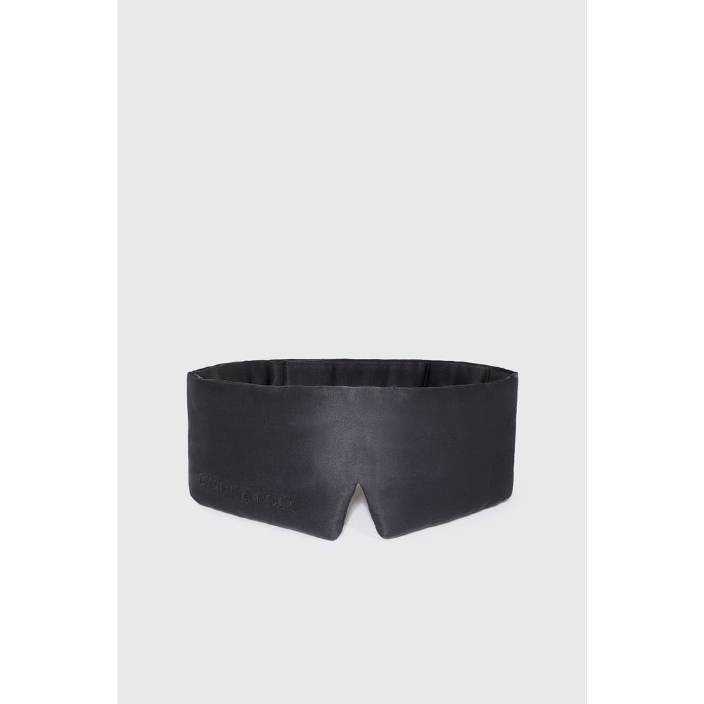 Dore & Rose Deep Sleep Mask In Black