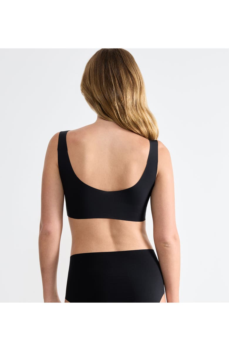 TRIUMPH ZERO Feel Seemless Top, Alternate, color, Black