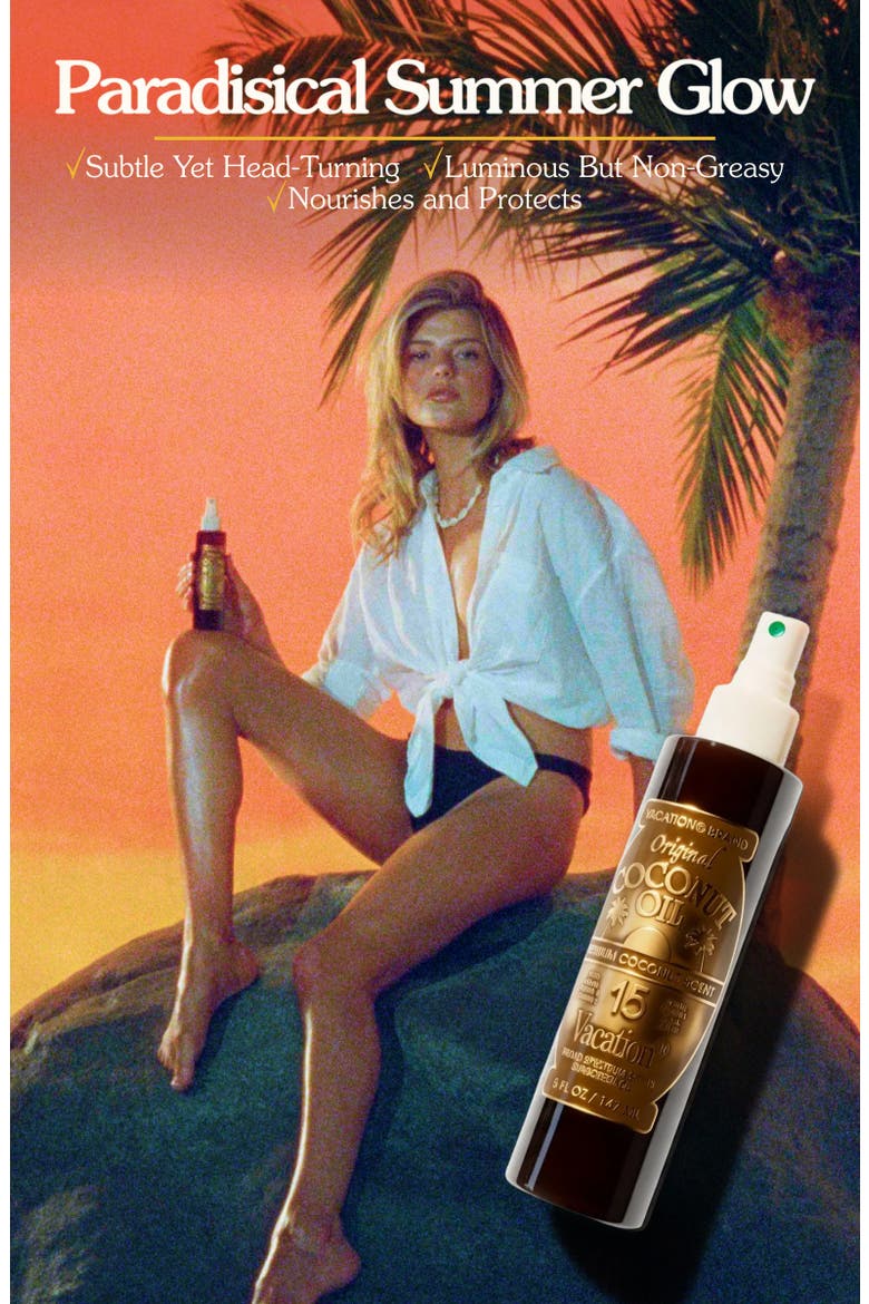 Original Coconut Oil Spray Sunscreen SPF 15, Alternate, color, NO COLOR