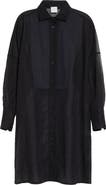 Eleventy Long Tuxedo Shirt with Plastron