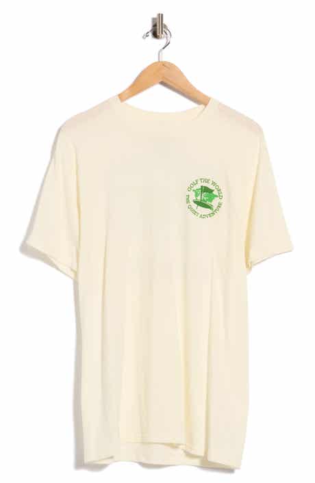 Golf the World Cotton Graphic T-Shirt