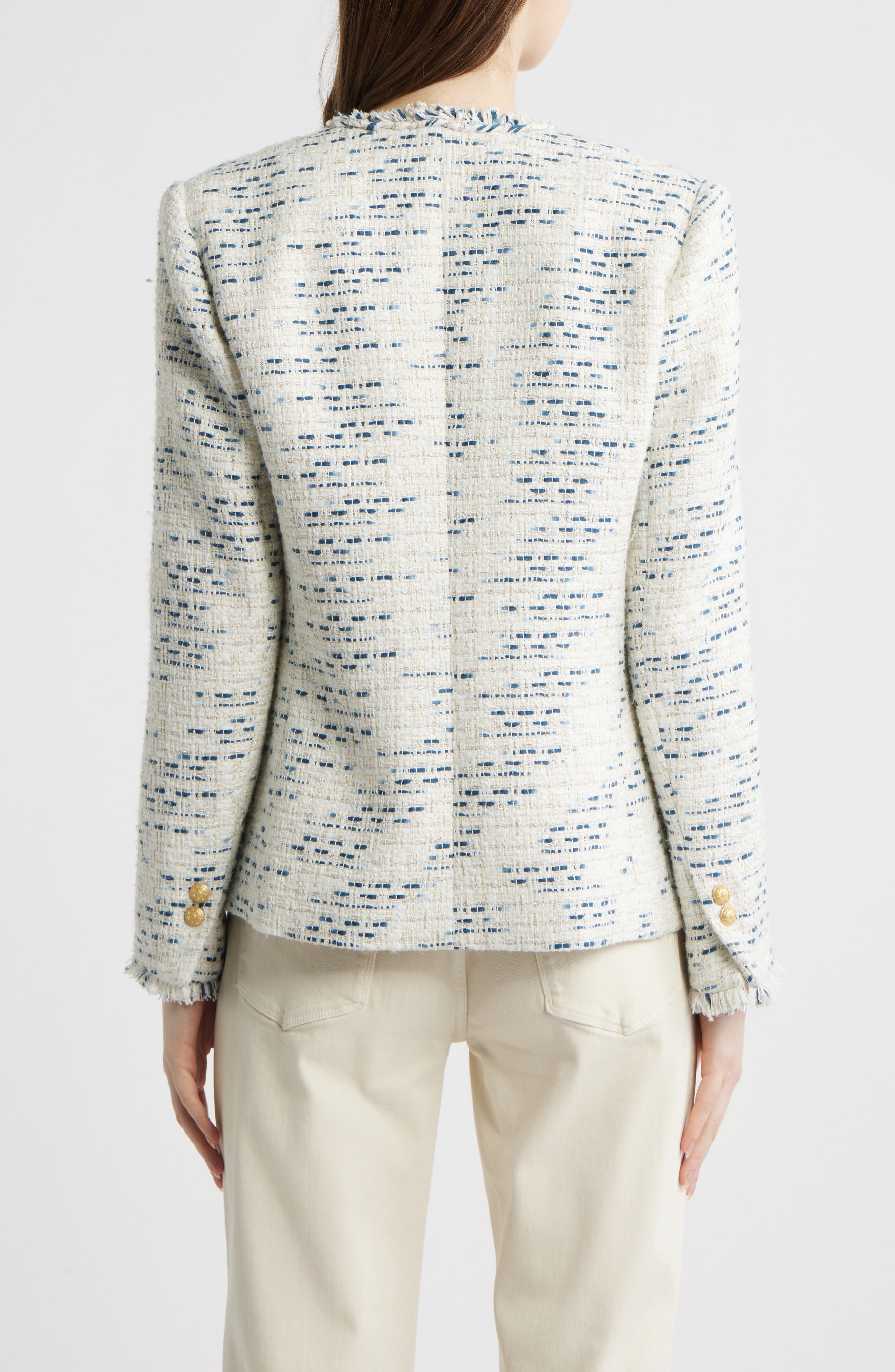 Sapphire Tweed Jacket - image 2