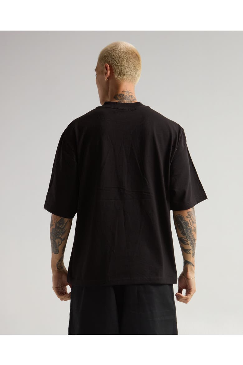 Heavyweight Oversize Tee, Alternate, color, Black