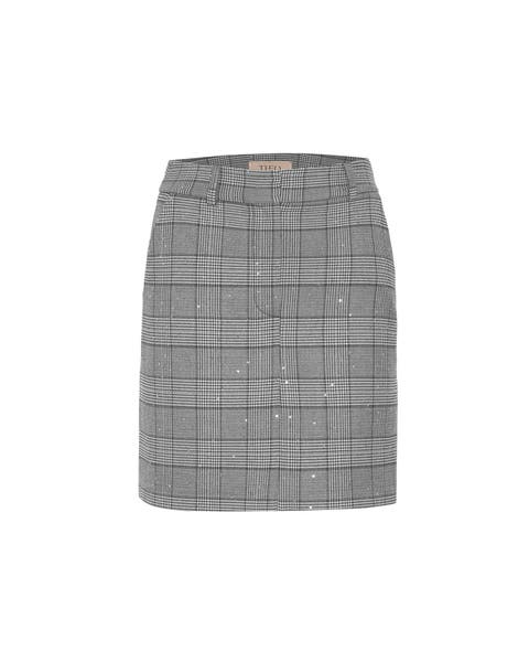 Danae Leopard Print Henley Shirt