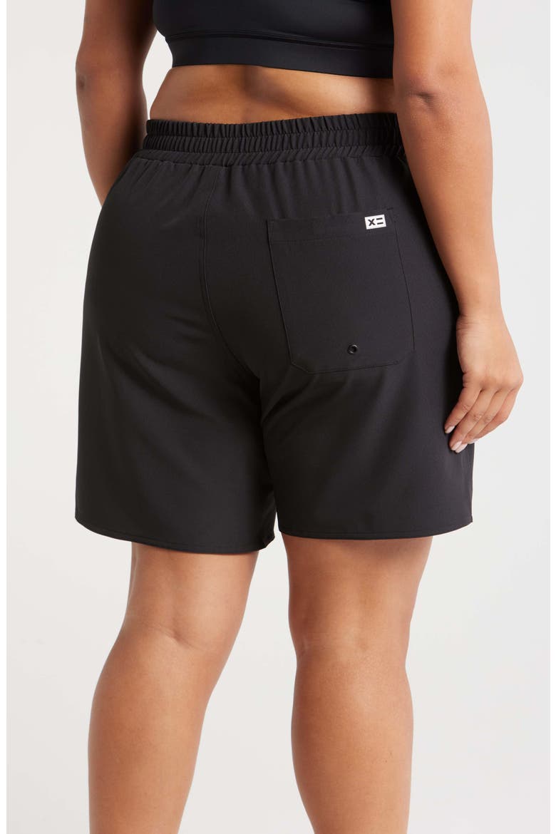 Heritage 7-Inch Board Shorts, Alternate, color, BLACK NOVELTY