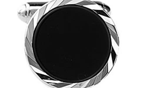 David Donahue Onyx Cuff Link & Stud Set