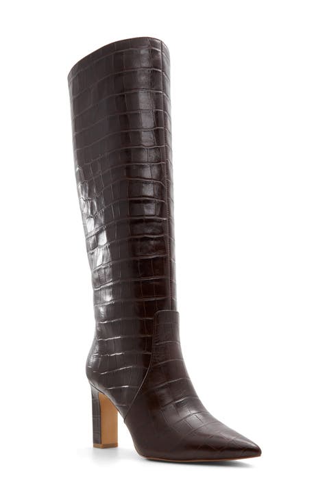Cadigoder Pointed Toe Knee High Boot (Women)