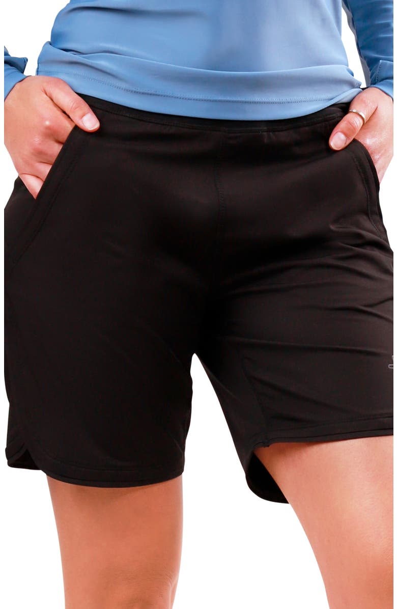 UV Skinz Hybrid Active Shorts, Alternate, color, Black