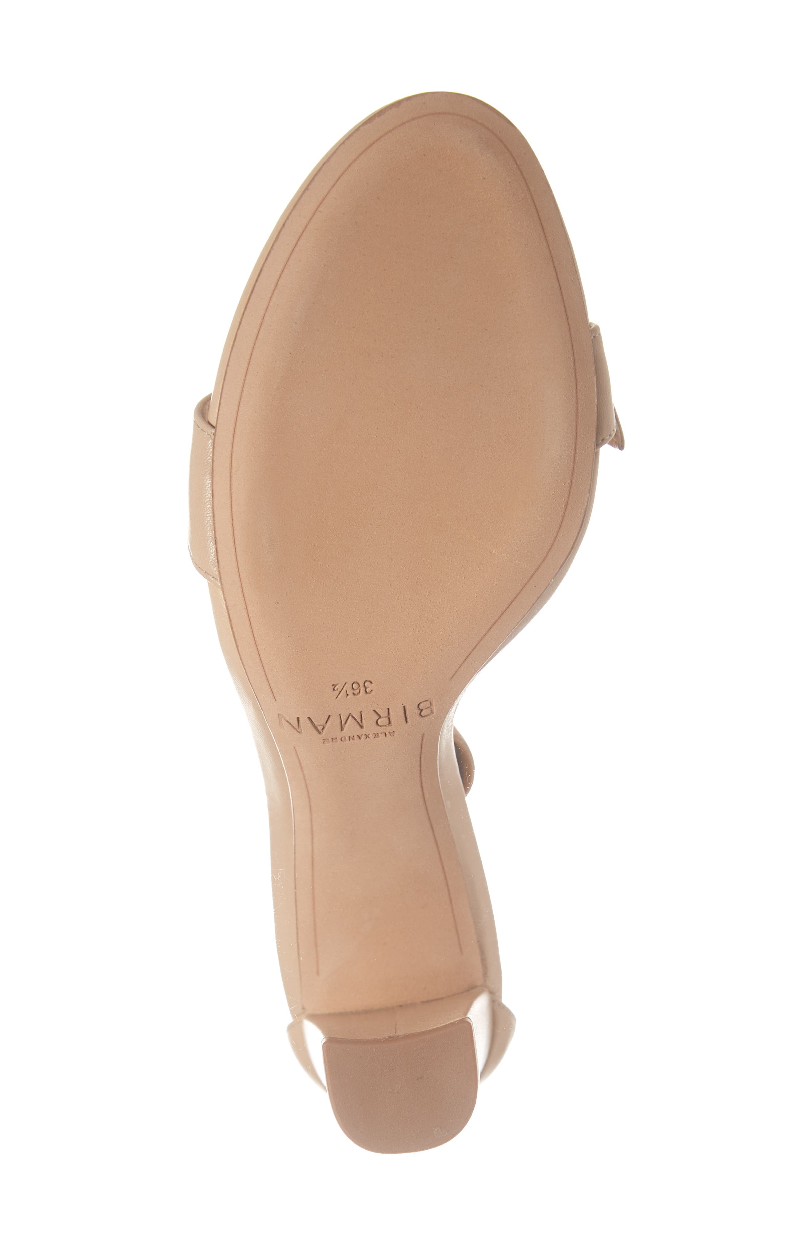 Alexandre Birman Clarita Knotted Sandal, Alternate, color, Nude Leather