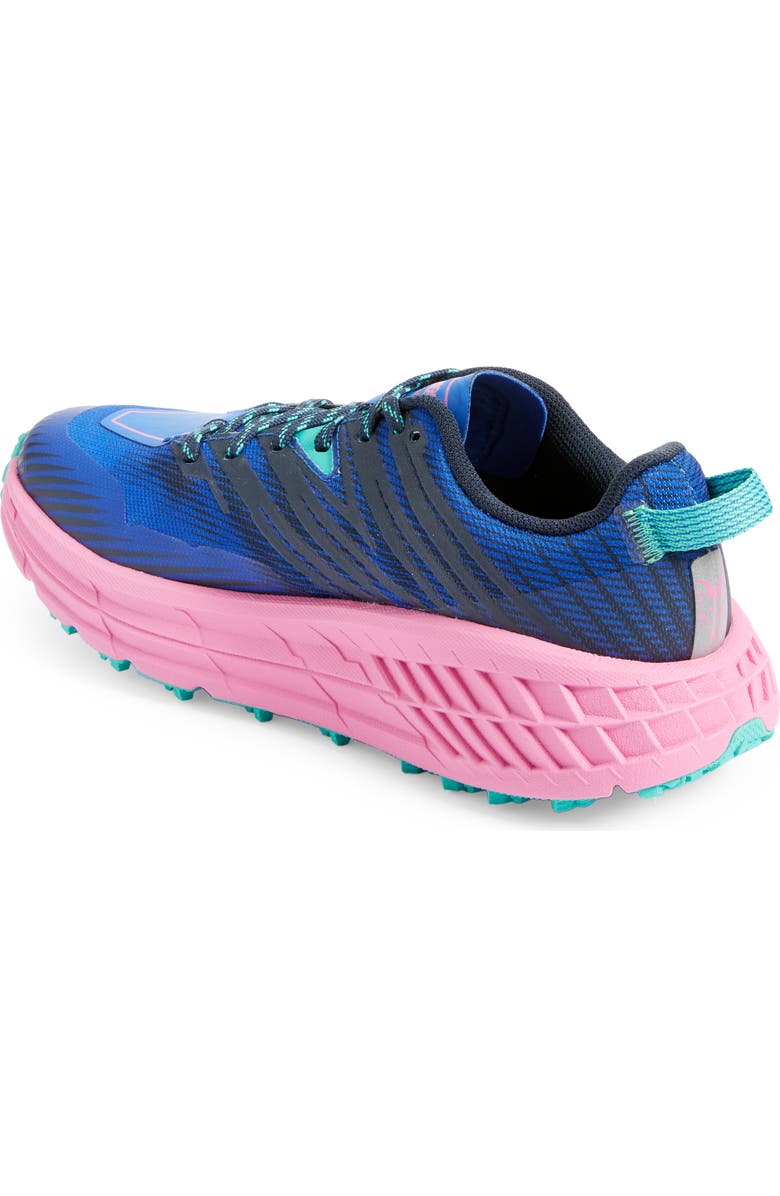 HOKA Speedgoat 4 Trail Running Shoe, Alternate, color,