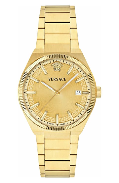 V-Leo Bracelet Watch, 39mm