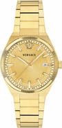 Versace V-Leo Bracelet Watch, 39mm
